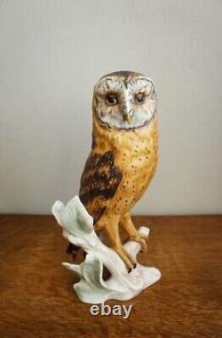 Gobel Germany Vintage Barn Owl family Figurine Sculpture Collectable Rare CV112