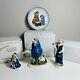 Goebel Nativity Holy Family Flight Into Egypt Figurines Vintage Germany Lot Of 4