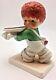 Goebel Red Heads By Charlot Byj Nothing Beats A Pizza Boy W Germany Vintage