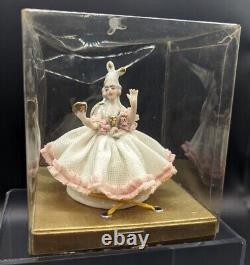 HTF Rare Vintage Dresden Doll Figurine Original Box Unopened New Sealed Germany