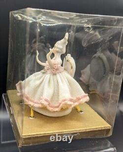 HTF Rare Vintage Dresden Doll Figurine Original Box Unopened New Sealed Germany