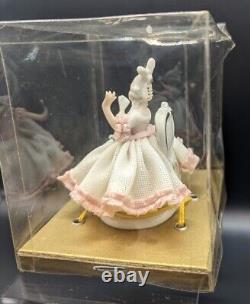 HTF Rare Vintage Dresden Doll Figurine Original Box Unopened New Sealed Germany