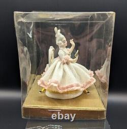 HTF Rare Vintage Dresden Doll Figurine Original Box Unopened New Sealed Germany