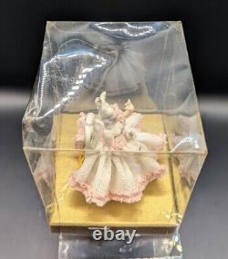 HTF Rare Vintage Dresden Doll Figurine Original Box Unopened New Sealed Germany