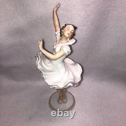 HUS Dancer Figurine Heinz Schaubach Unterweißbach Germany RARE 1940-1958 Vintage