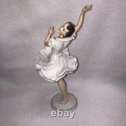 HUS Dancer Figurine Heinz Schaubach Unterweißbach Germany RARE 1940-1958 Vintage