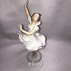 HUS Dancer Figurine Heinz Schaubach Unterweißbach Germany RARE 1940-1958 Vintage