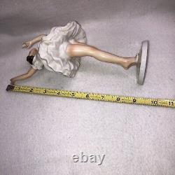 HUS Dancer Figurine Heinz Schaubach Unterweißbach Germany RARE 1940-1958 Vintage