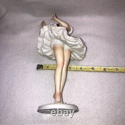 HUS Dancer Figurine Heinz Schaubach Unterweißbach Germany RARE 1940-1958 Vintage