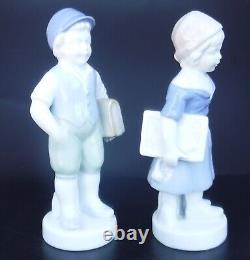 Hand painted vintage figurines Made in Western Germany Bavaria
