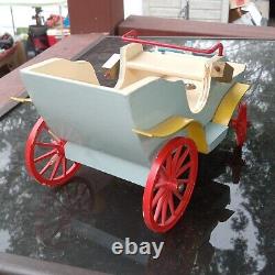 Horse 2 Drawn Carriage Vintage Germany 2 Mice