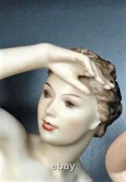 Hutschenreuther Porcelain Nude Figurine Germany 1930s