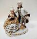 Lady With Gentleman Pair Figurine Porcelain Vintage1950 Germany Height 15cm Gift