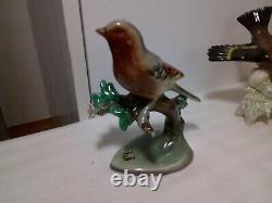 Lot Of 6 Vintage Bird Figurines Goebel Lenox Bavaria E&r Austria ++