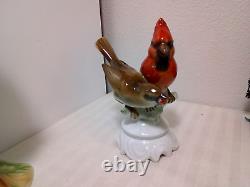 Lot Of 6 Vintage Bird Figurines Goebel Lenox Bavaria E&r Austria ++