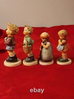 Lot of 4 Vintage Goebel Hummel Figurines W. Germany