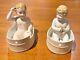 Pair Antique 1800's Bisque Babies Figurines From Germany