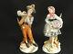 Pair Of Vintage Grafenthal Germany Dainty Figurine Boy & Girl With Basket