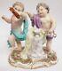 Rare Antique 19th C German Figure Grouping Children Meissen Porcelain Baby Putti