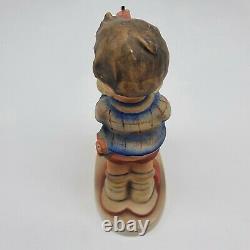 RARE Vintage Hummel Begging His Share # 9 Made in Germany With Candle