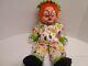 Rushton Orange Hair Very Rare And Vintage Rubber Face Happy Clown
