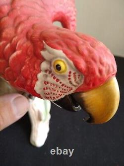 Rare 17.5 Goebel Germany Vintage Parrot Bird Figurine Marked Boehm 38 517