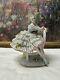 Rare 19th C. Germany Dresden Sitcendorf Fine Porcelain & Lace Figurine 8