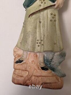 Rare Antique Grafenthal West Germany Bisque Porcelain Figurine 7H 3W 3.25 D