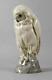 Rare German Porcelain Heubach Porcelain Owl Figurine C1930's