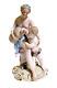 Rare Kpm Porcelain Figurine Goddess Of Wine With Cherub, Stunning Figurine 8h