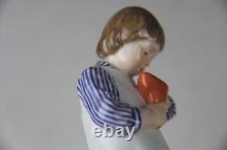 Rare Meissen Figurine Y180 Paul Helmig Girl with Candy Bag