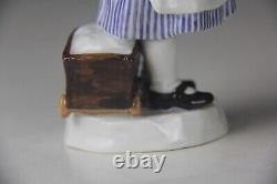 Rare Meissen Figurine Y180 Paul Helmig Girl with Candy Bag