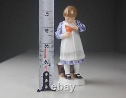 Rare Meissen Figurine Y180 Paul Helmig Girl with Candy Bag