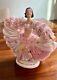 Rare Vintage Dresden Lace Porcelain Flamenco Dancer Figurine Made In Germany
