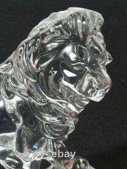 Rare Vintage Retired LENOX Fine Crystal Germany STANDING LION First Edition