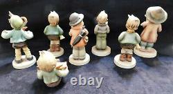 Rare Vintage Set of 7 Hummel Figurines TMK2 & 3 / 1940 1972 / 3.25 5.5
