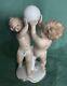 Rare Vintage Wallendorf Germany Boys With Ball Porcelain Figurine