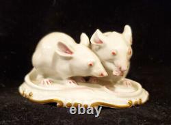 Rosenthal Germany Albino Mice Mouse Figurine Moldenhauer