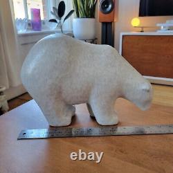 Ruscha Keramik Polar Bear Vintage Ceramic Figurine Kurt Tschörner Germany