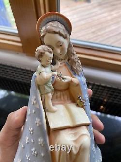 STUNNING VINTAGE MJ Hummel Madonna & Child Porcelain Figurine 9H Germany