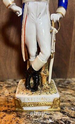 Scheibe-Alsbach Kister German Antique Porcelain EXELMANS figurine FREE SHIP