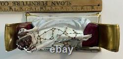 Scheibe Alsbach Madame Recamier Hand Painted Porcelain Figurine Vintage Germany