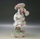 Sitzendorf Germany Vintage Antique Flower Girl Figurine 8 Mint