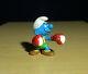 Smurfs Boxer Smurf 20419 Red Boxing Gloves Pvc Figure 80s Vintage Toy Figurine