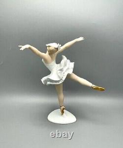Statuette Ballerina Vintage Wallendorf Germany decoration Porcelain