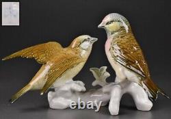 Superb Vintage Karl Ens Porcelain Bird Figurine Height 11.5cm made in Germany