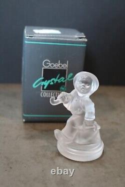 VINTAGE 1990-1991 GOEBEL CRYSTAL COLLECTION GERMANY FIGURINES Lot of 12 IOB