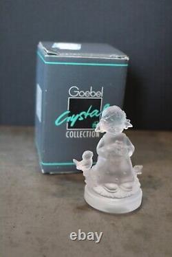 VINTAGE 1990-1991 GOEBEL CRYSTAL COLLECTION GERMANY FIGURINES Lot of 12 IOB