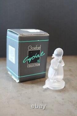 VINTAGE 1990-1991 GOEBEL CRYSTAL COLLECTION GERMANY FIGURINES Lot of 12 IOB