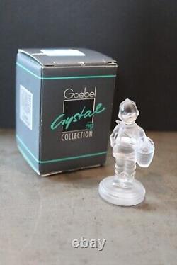 VINTAGE 1990-1991 GOEBEL CRYSTAL COLLECTION GERMANY FIGURINES Lot of 12 IOB